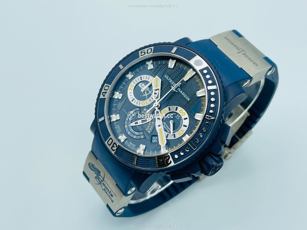IMG_9085 Ulysse Nardin Mens watch Unisex Automatic Plastic 353-98 ARTEMIS Replica 2