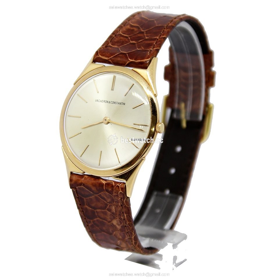 IMG_9085 Vacheron Constantin Mens watch Unisex Manual winding Yellow gold 6099 Replica 2
