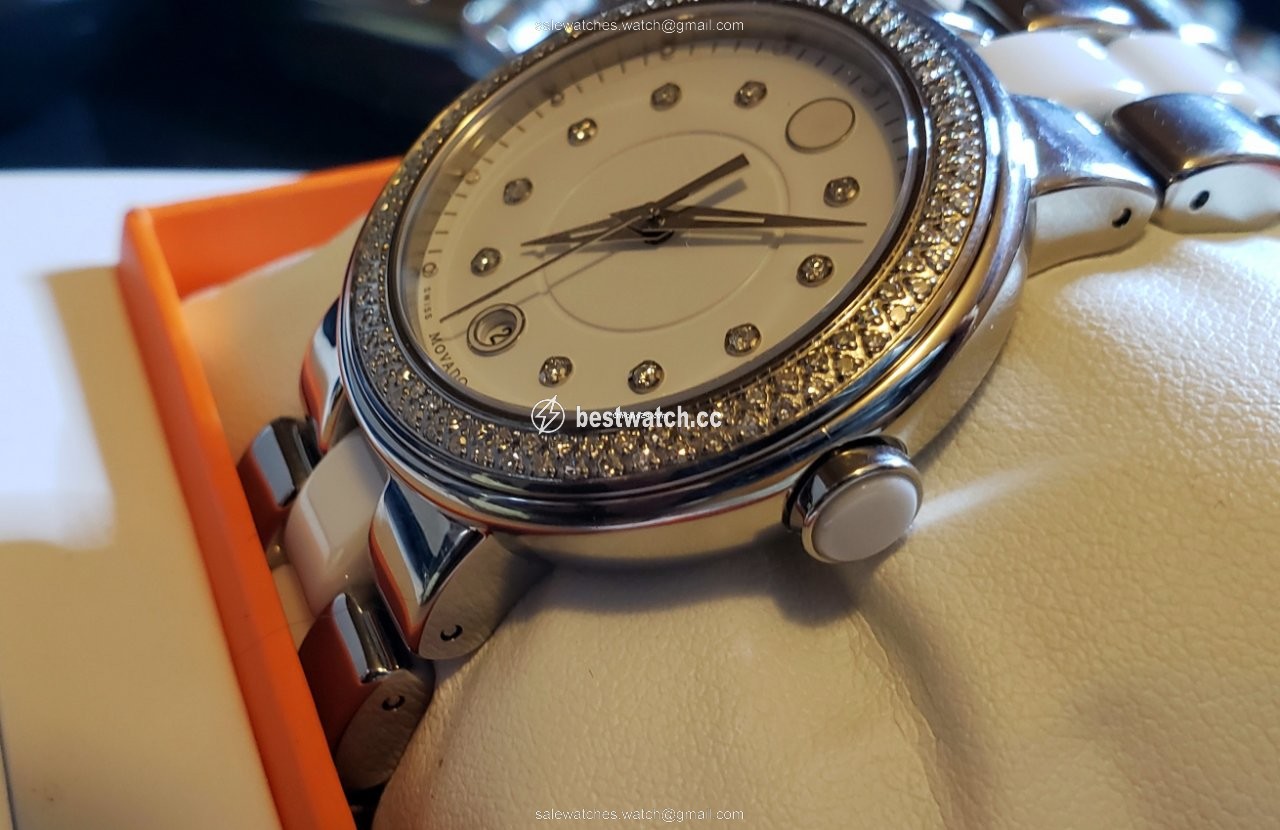 Movado Cerena Womens watch Quartz Steel 606625 Replica 2