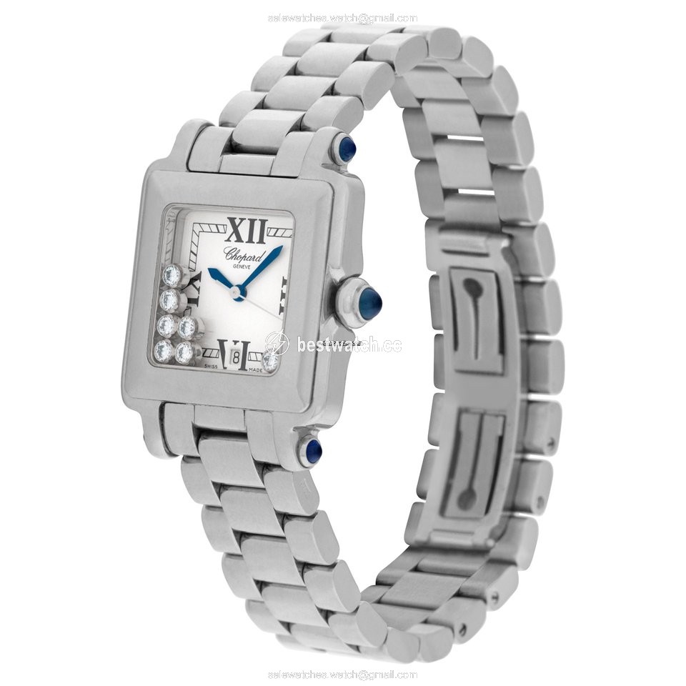 IMG_9085 Chopard Happy Sport Womens watch Quartz Steel 27 8349-23 Replica 2
