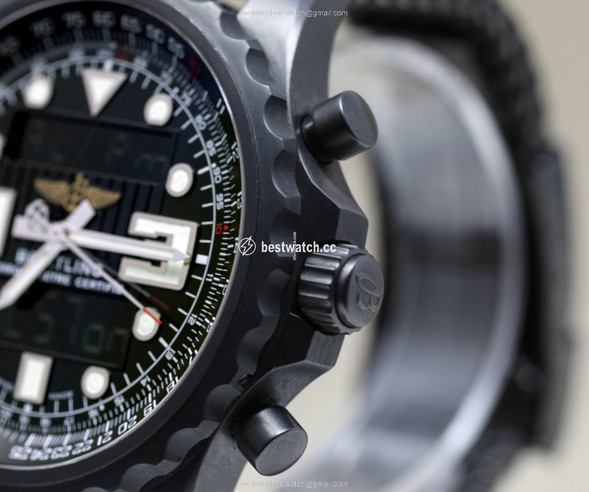 IMG_9085 Breitling Chronospace Mens watch Unisex Quartz Steel M78365 Replica 2