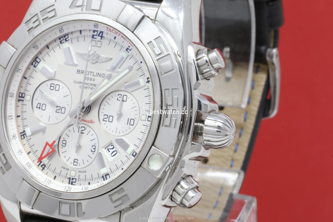 IMG_9085 Breitling Chronomat GMT Mens watch Unisex Automatic Steel AB041012 G719 Replica 2