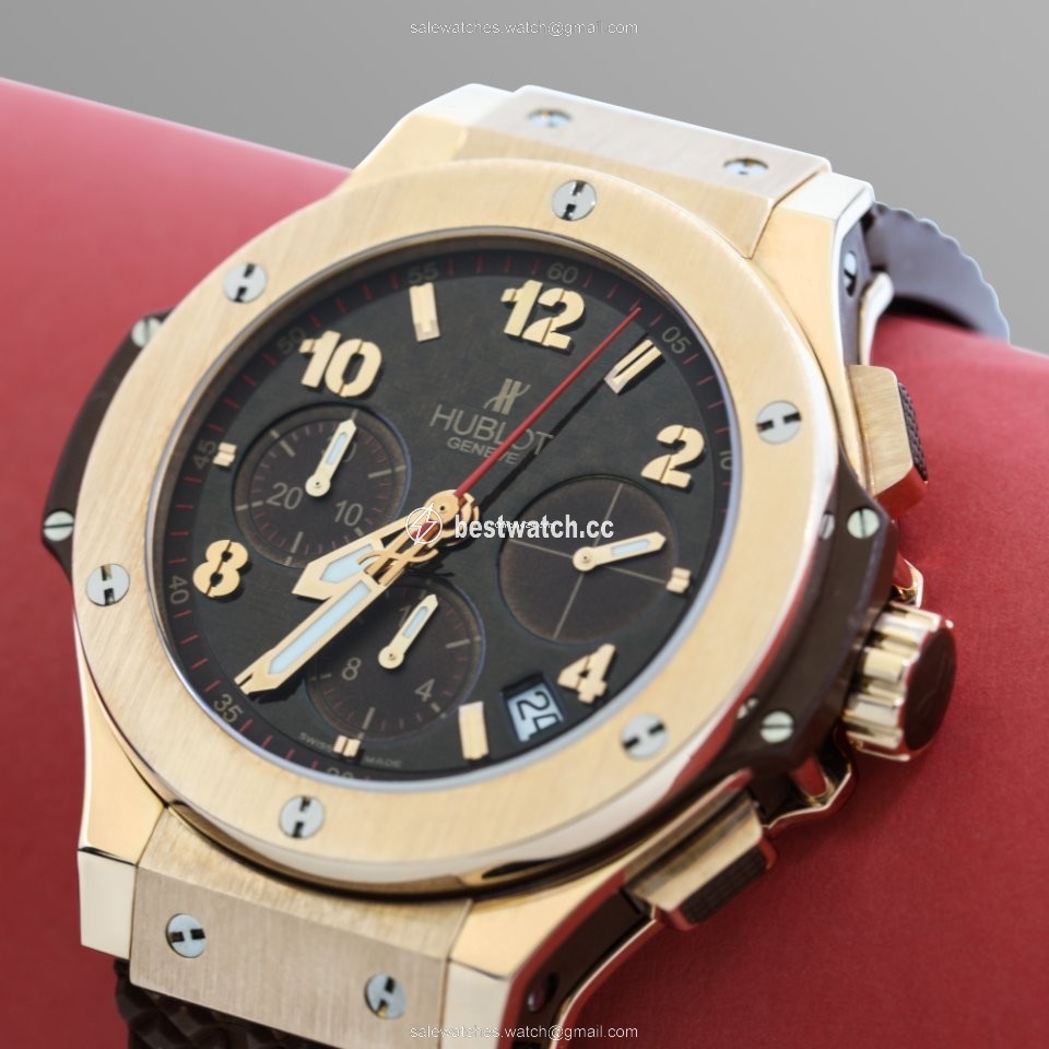 Hublot Big Bang 41 mm Mens watch Unisex Automatic Rose gold 341.PC.3380.RC Replica 2