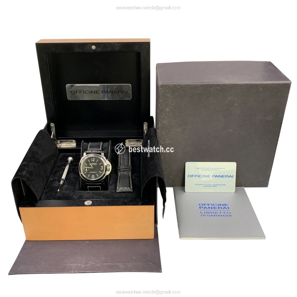 Panerai Luminor Marina Mens watch Unisex Manual winding Steel PAM 00111 Replica 2