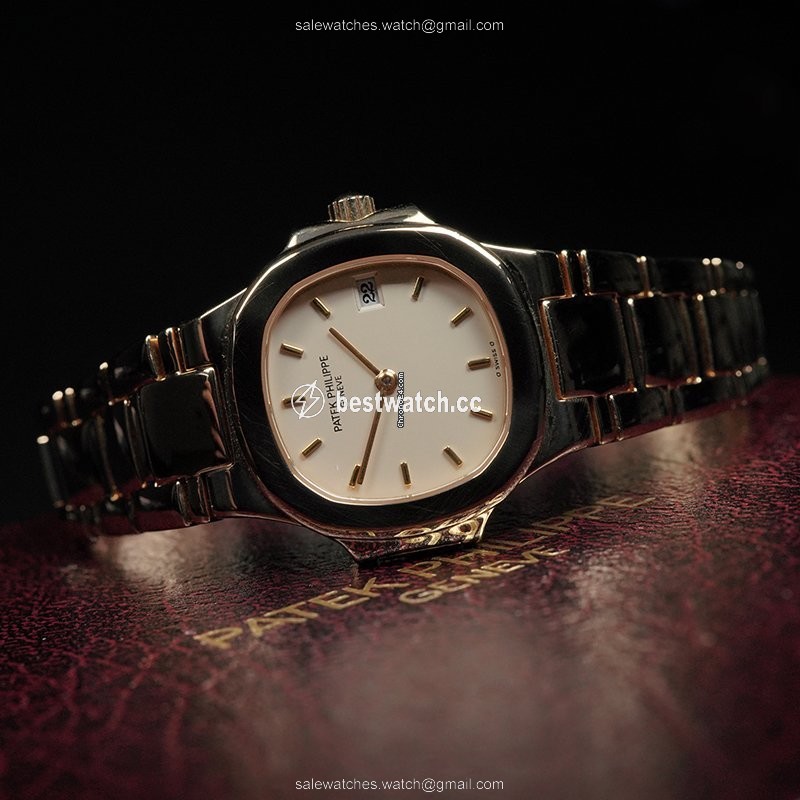 IMG_9085 Patek Philippe Nautilus Womens watch Quartz Yellow gold 4700 051J Replica 2