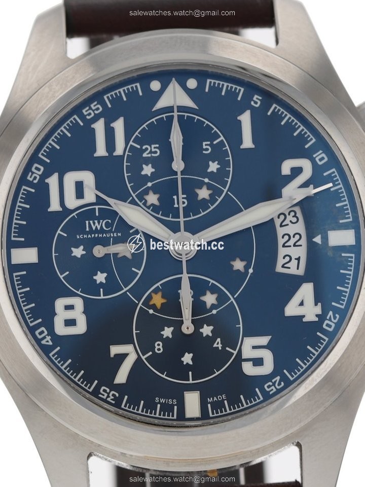 IMG_9085 IWC Pilot Double Chronograph Steel IW371807 Replica 2