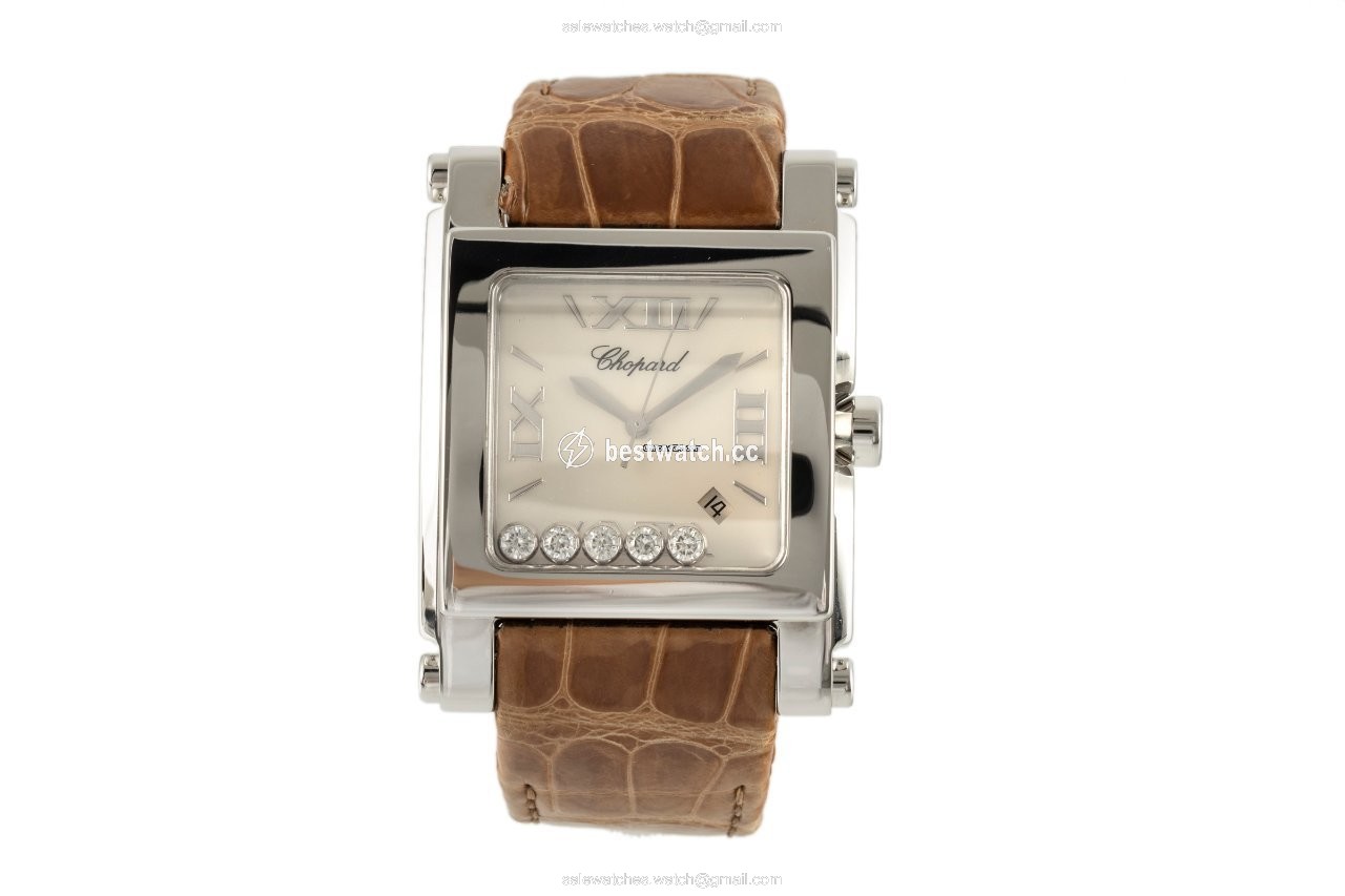 IMG_9085 Chopard Happy Sport Womens watch Quartz Steel 288447 Replica 2