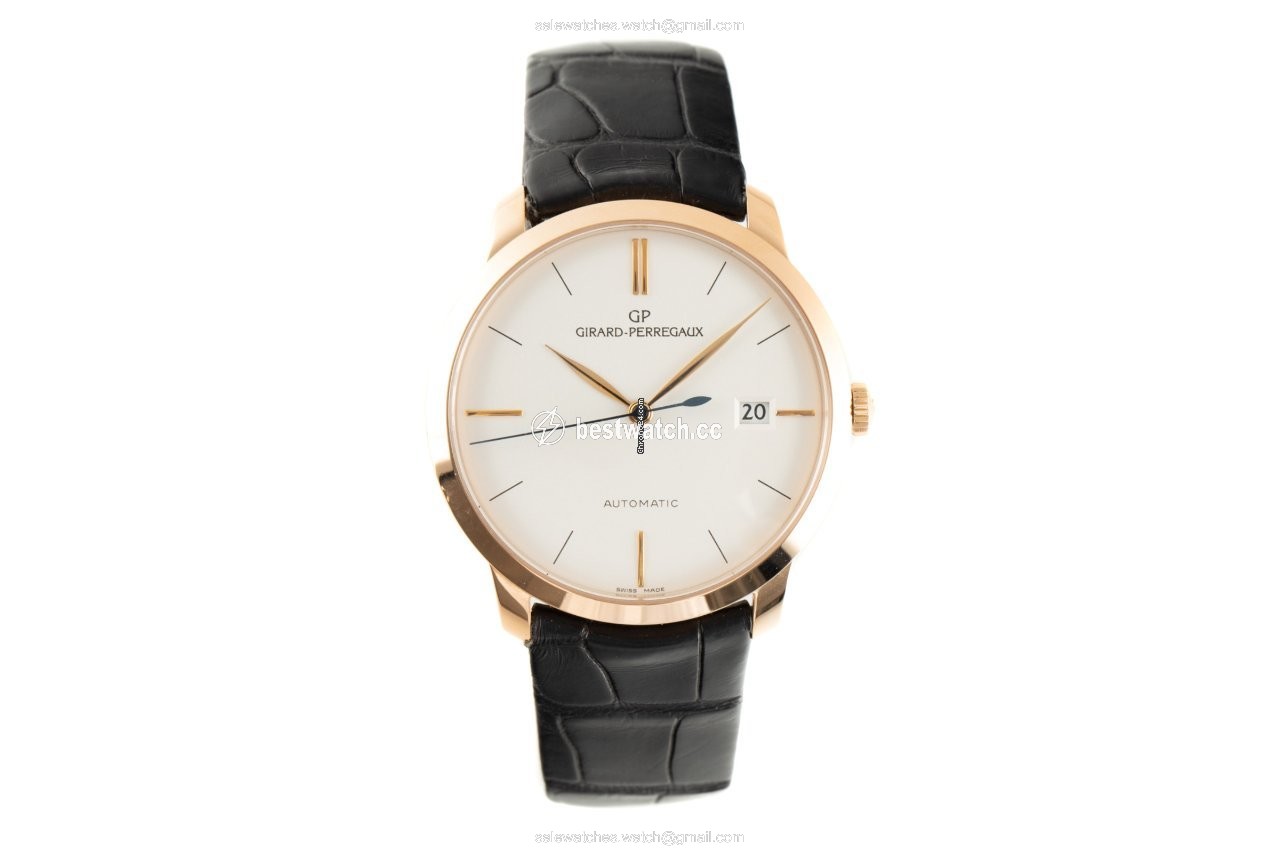 IMG_9085 Girard Perregaux 1966 Mens watch Unisex Automatic Red gold 49525 Replica 2