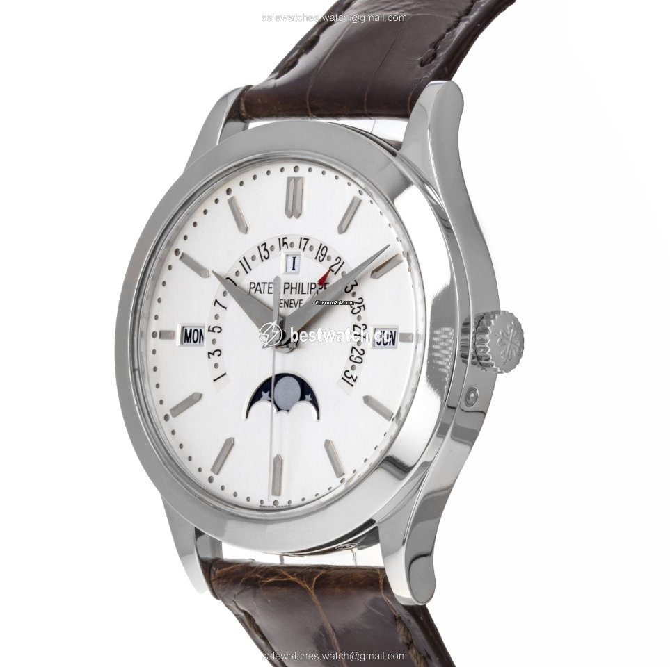 IMG_9085 Patek Philippe Perpetual Calendar Mens watch Unisex Automatic Platinum 5496P Replica 2