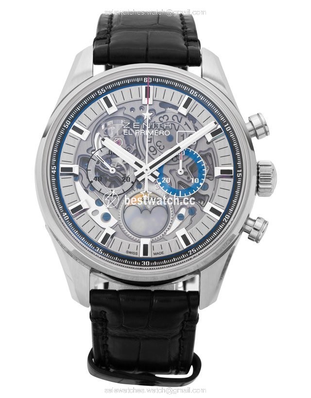 Zenith El Primero Mens watch Unisex Automatic Steel 03.2530.4047  78.C813 Replica 2