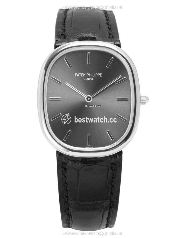 IMG_9085 Patek Philippe Golden Ellipse Mens watch Unisex Automatic White gold 3738 100G Replica 2