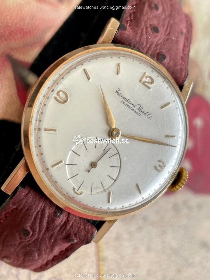 IMG_9085 IWC Mens watch Unisex Manual winding Yellow gold 220012 Replica 2