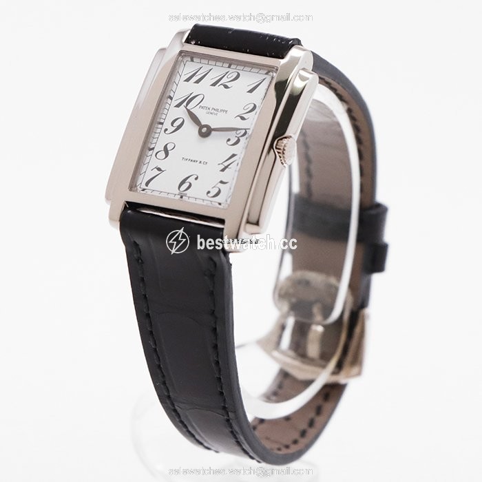 IMG_9085 Patek Philippe Gondolo Quartz White gold 4824G-001 Replica 2
