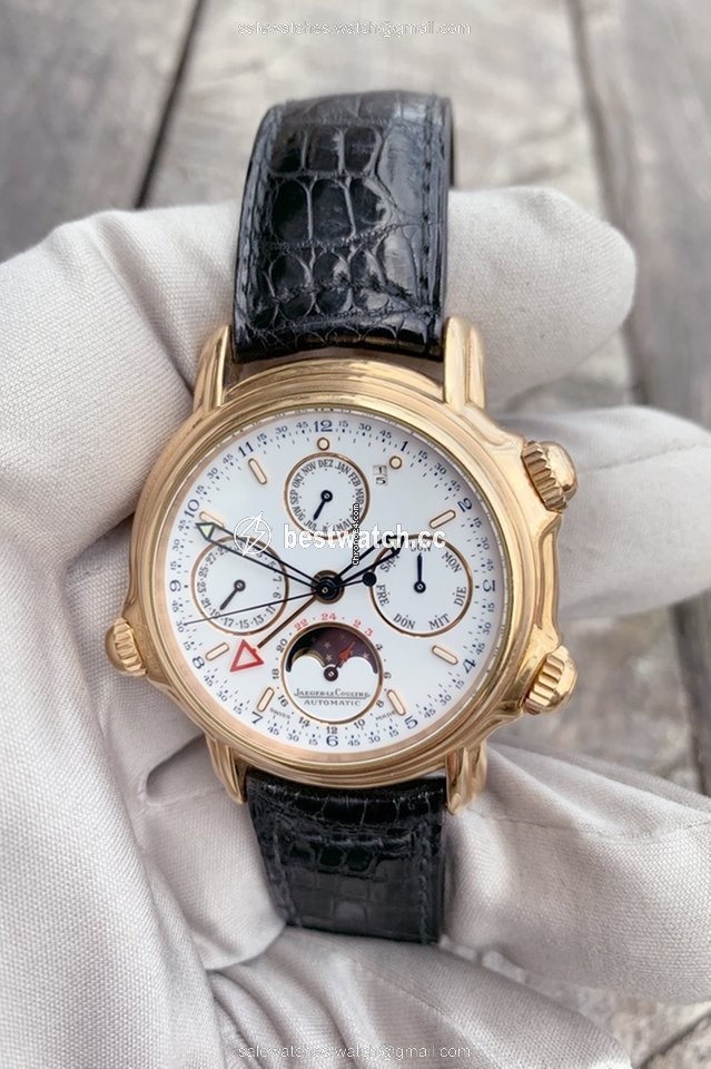 Jaeger-LeCoultre Mens watch Unisex Automatic Red gold 180.2.99 Replica 2