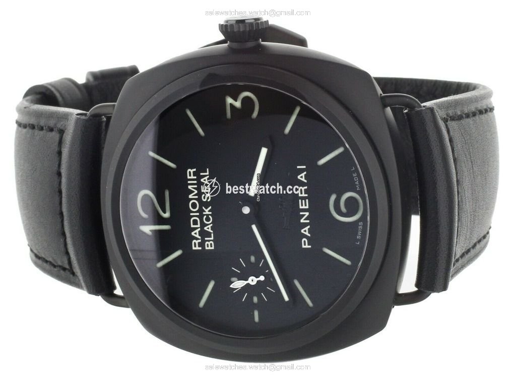 IMG_9085 Panerai Radiomir Black Seal Mens watch Unisex Manual winding Ceramic PAM292 Replica 2