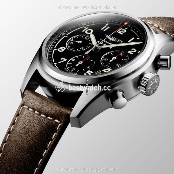 Longines Spirit Mens watch Unisex Automatic Steel L3.820.4.53.0 Replica 2