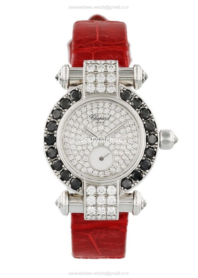 IMG_9085 Chopard Imperiale Womens watch Quartz White gold 39 3168-50 Replica 2