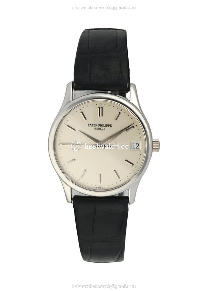 Patek Philippe Calatrava Mens watch Unisex Automatic Platinum 3998P Replica 2