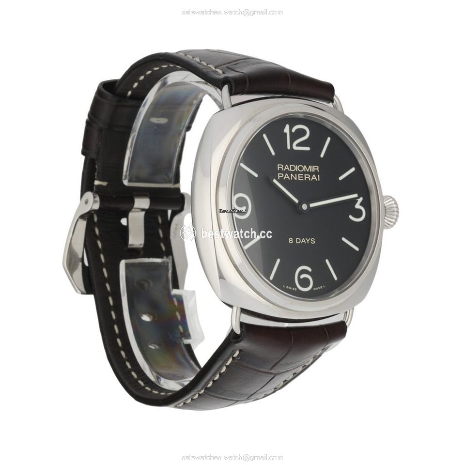 IMG_9085 Panerai Radiomir 8 Days Mens watch Unisex Manual winding Steel PAM00610 Replica 2