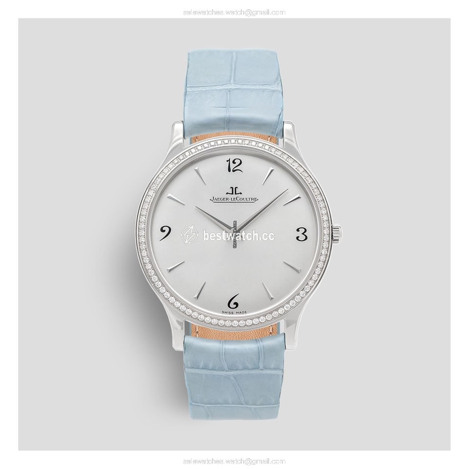 IMG_9085 Jaeger-LeCoultre Master Ultra Thin Womens watch Manual winding Steel 145.8.79.S Replica 2