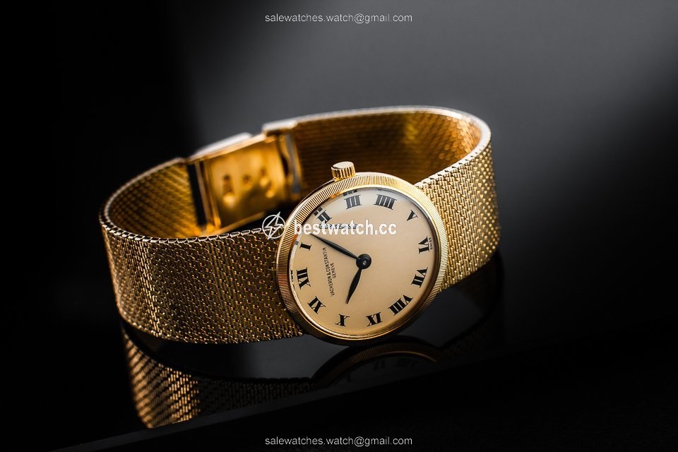 IMG_9085 Vacheron Constantin Womens watch Manual winding Yellow gold 6898 Replica 2
