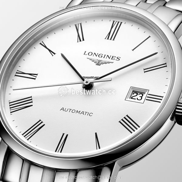 Longines Elegant Automatic Steel L4.810.4.11.6 Replica 2