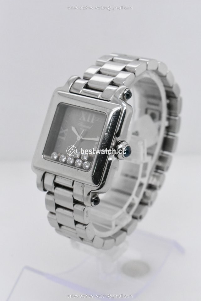 Chopard Happy Sport Womens watch Quartz Steel 27 8325-23 Replica 2