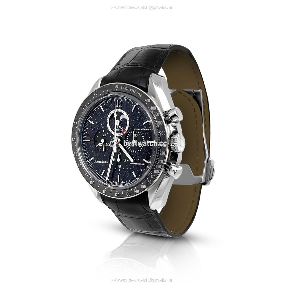 IMG_9085 Omega Speedmaster Professional Moonwatch Moonphase Mens watch Unisex Manual winding Steel 311.33.44.32.01.001 Replica 2