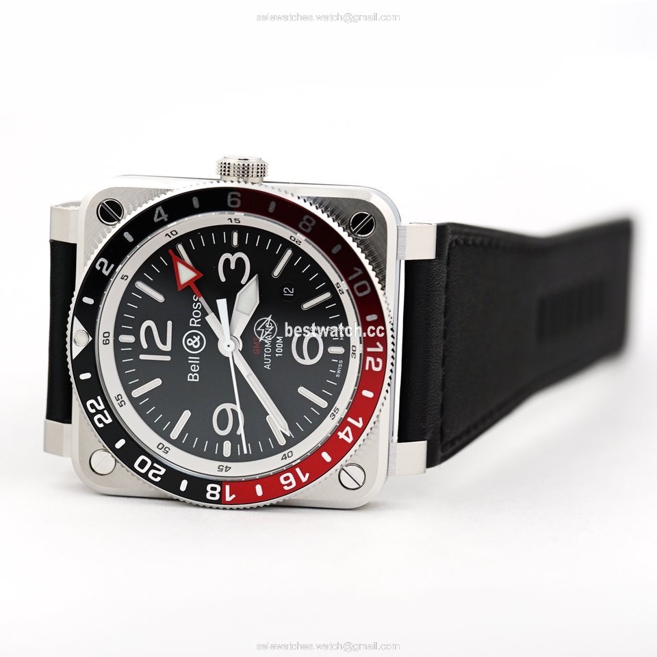 Bell & Ross BR 03 Mens watch Unisex Automatic Steel BR0393-BL-ST SCA Replica 2