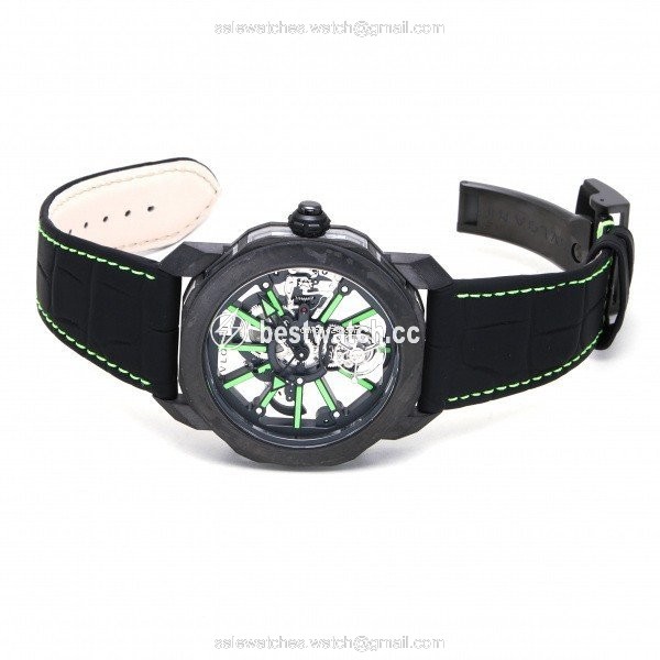 IMG_9085 Bulgari Automatic Carbon 103316 BG044C4CLTBSK Replica 2