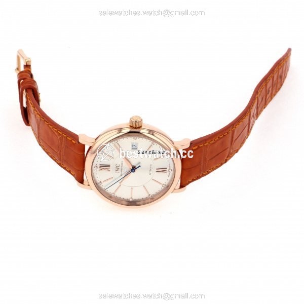 IMG_9085 IWC Portofino Automatic Automatic Rose gold IW458105 Replica 2