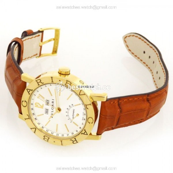 IMG_9085 Bulgari Bulgari Automatic Yellow gold BB38GLAC Replica 2