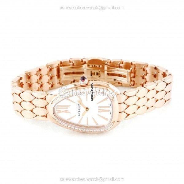 Bulgari Quartz Rose gold 103146-SP33WGGD Replica 2