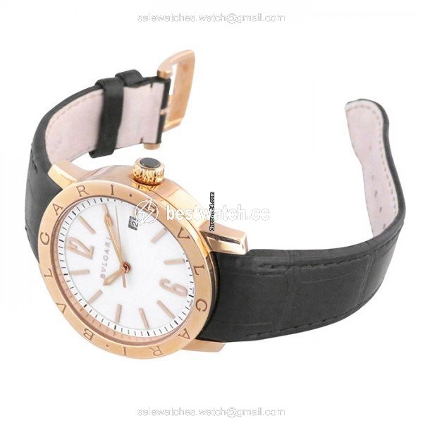Bulgari Bulgari Automatic Rose gold BBP39WGLD Replica 2