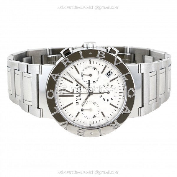 Bulgari Bulgari Automatic Steel BB38WSSDCH N Replica 2