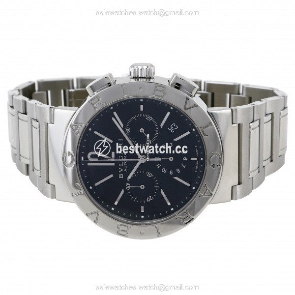 Bulgari Bulgari Automatic Steel BB42BSSDCH Replica 2