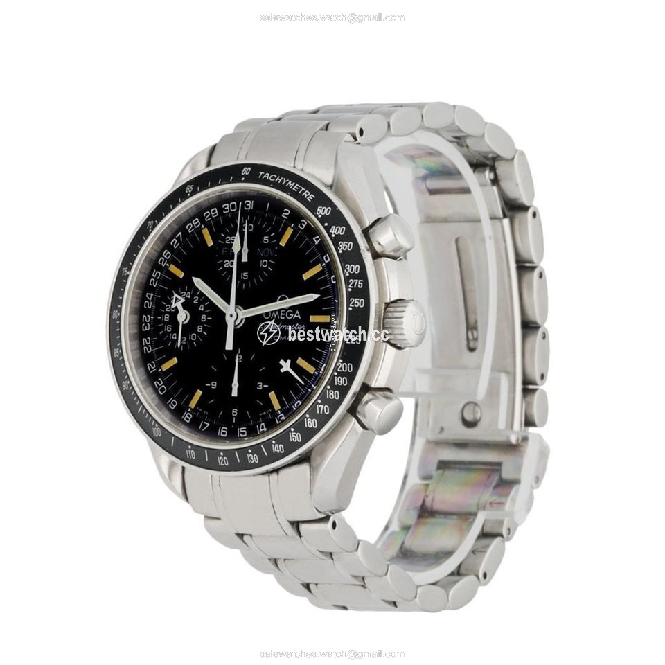 IMG_9085 Omega Speedmaster Day Date Mens watch Unisex Automatic Steel 3520.50 Replica 2