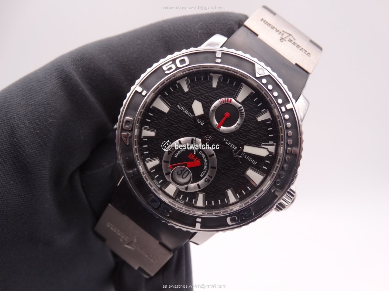 Ulysse Nardin Maxi Marine Diver Mens watch Unisex Automatic Steel 263-33-3 82 Replica 2