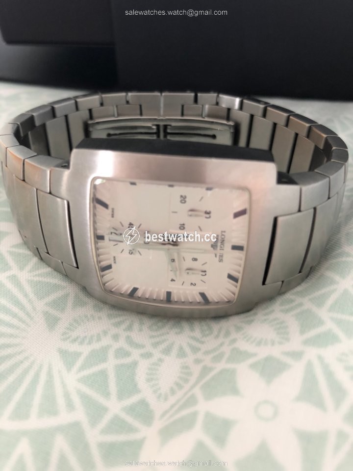 IMG_9085 Longines Oposition Mens watch Unisex Quartz Steel L3.628.4 Replica 2