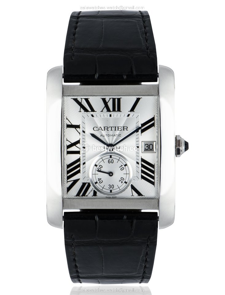 Cartier Tank MC Mens watch Unisex Automatic Steel W5330003 Replica 2