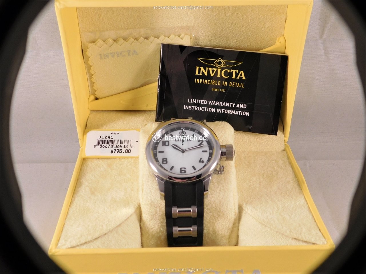 Invicta Mens watch Unisex Quartz Steel Russian Diver Replica 2