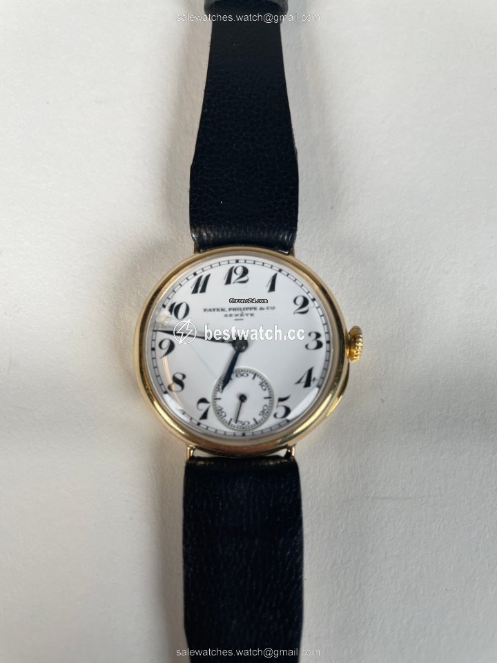 IMG_9085 Patek Philippe Mens watch Unisex Manual winding Yellow gold 6069 Replica 2