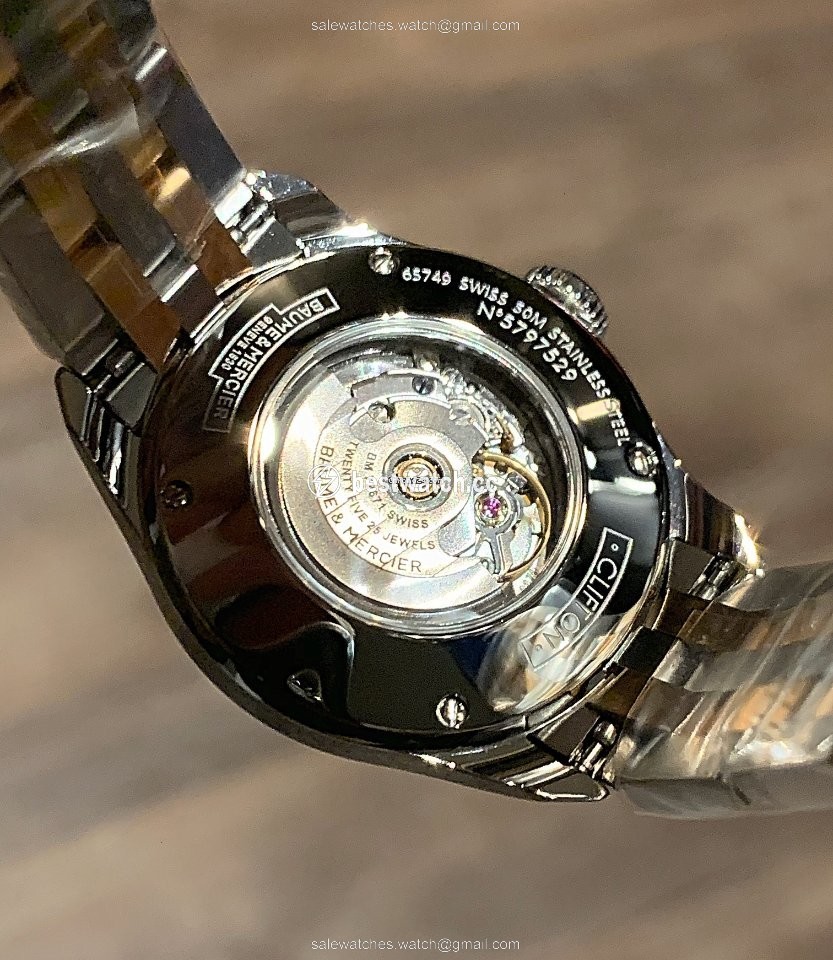 IMG_9085 Baume & Mercier Clifton Womens watch Automatic MOA10351 Replica 2