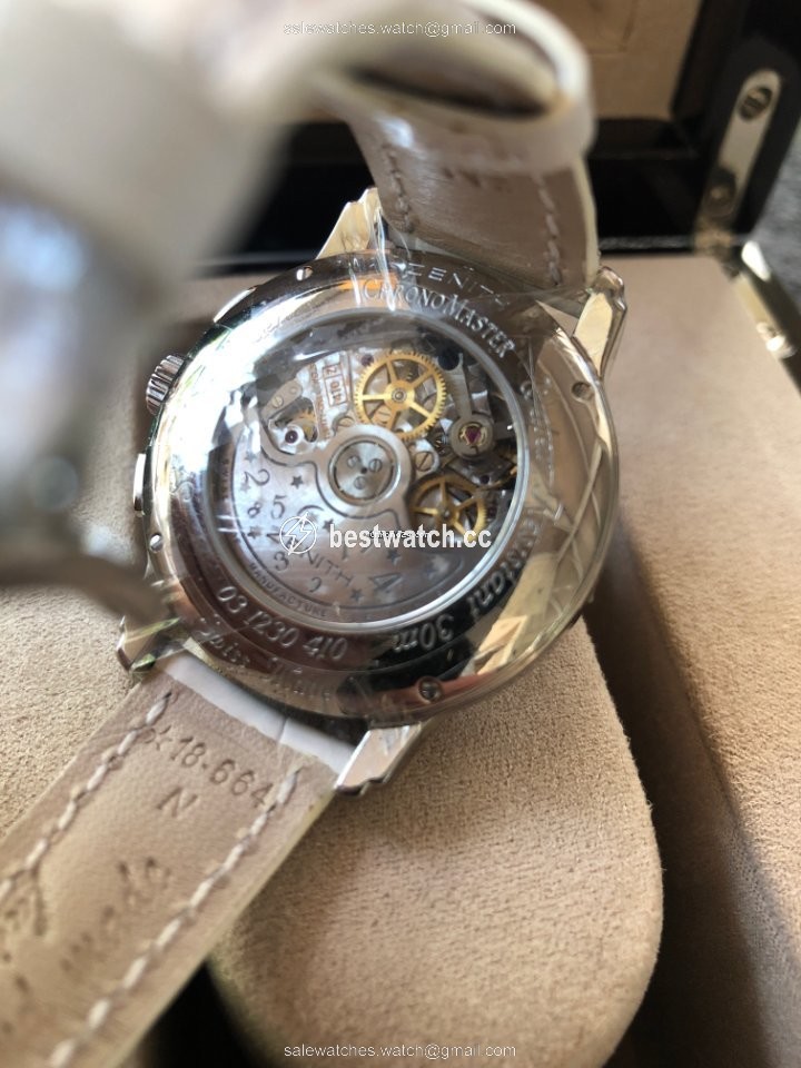 IMG_9085 Zenith El Primero Chronomaster Mens watch Unisex Automatic Steel 031430 Replica 2