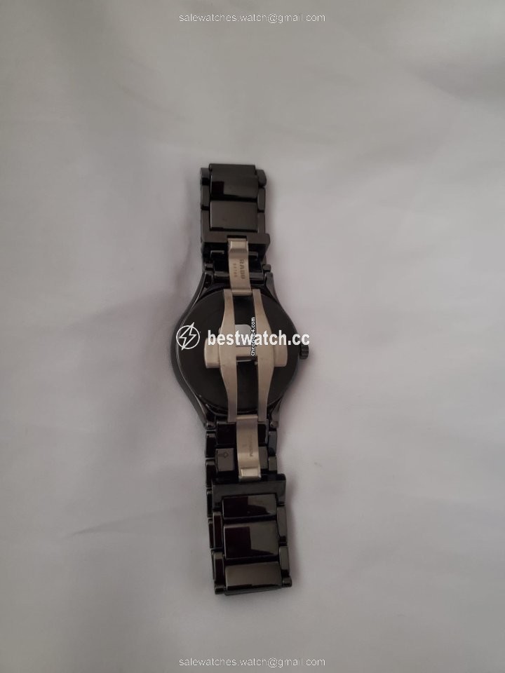 IMG_9085 Rado True Mens watch Unisex Quartz Ceramic R27238712 Replica 2