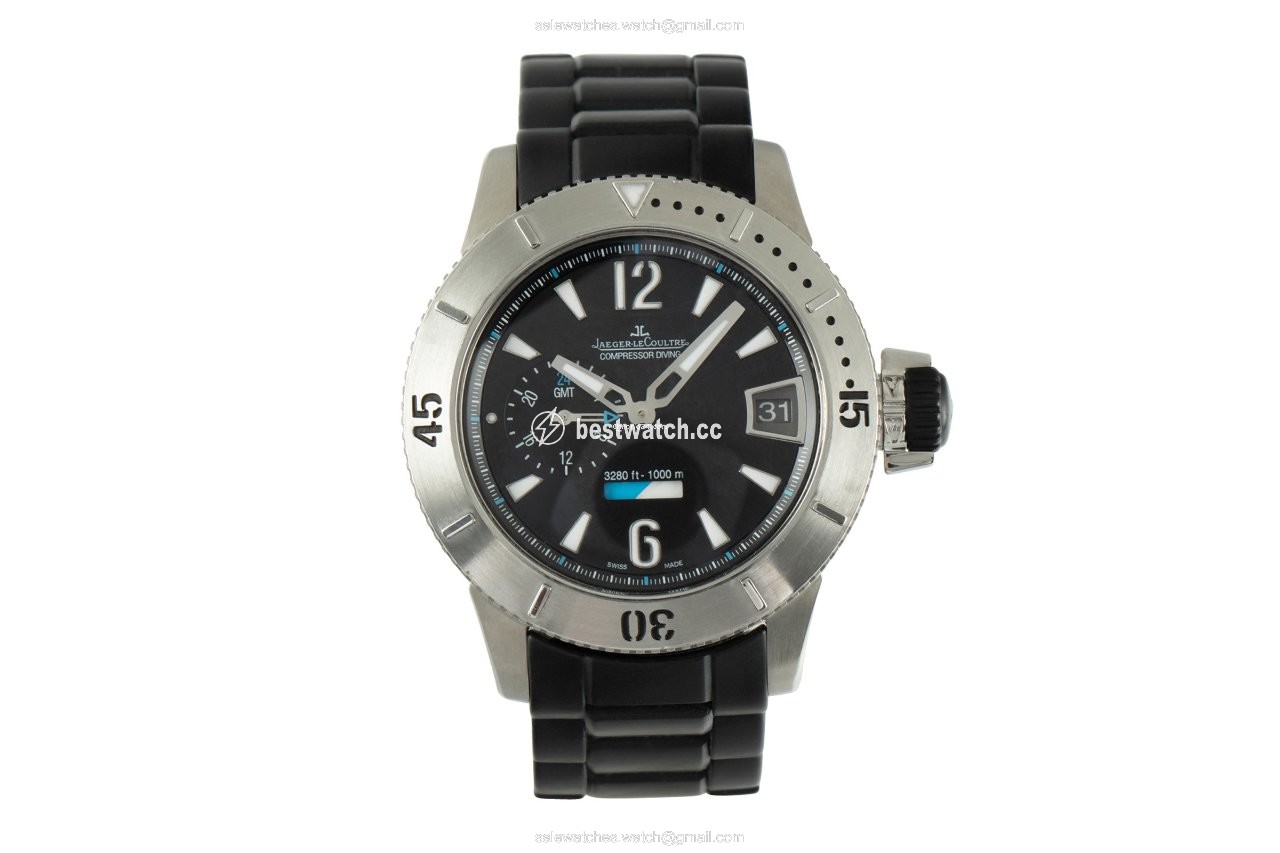 Jaeger-LeCoultre Master Compressor Diving GMT Mens watch Unisex Automatic Titanium Q187T670 Replica 2