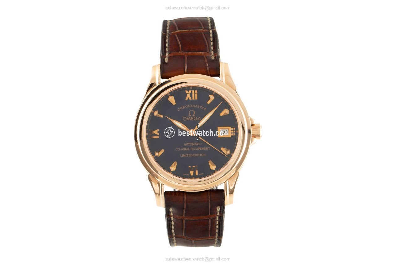 Omega De Ville Co-Axial Womens watch Automatic Red gold 5931.81.23 Replica 2