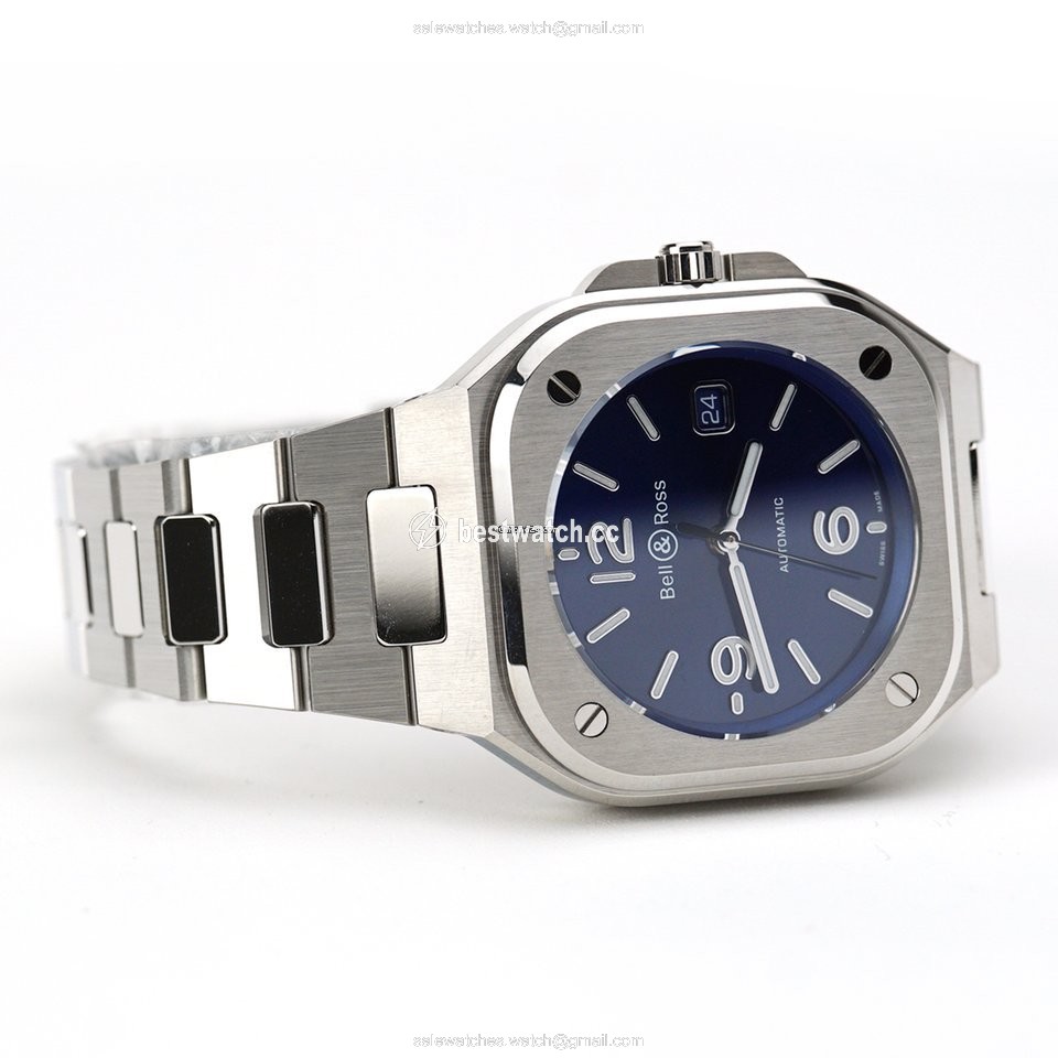 IMG_9085 Bell & Ross BR 05 Mens watch Unisex Automatic Steel BR05A-BLU-ST SST Replica 2