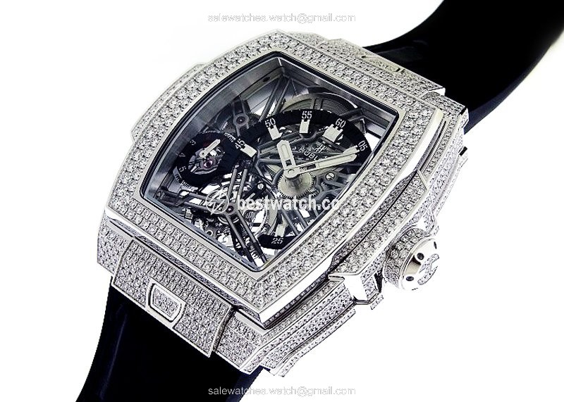 IMG_9085 Hublot Spirit of Big Bang Mens watch Unisex Manual winding White gold 645.WX.1170.LR.1704 Replica 2