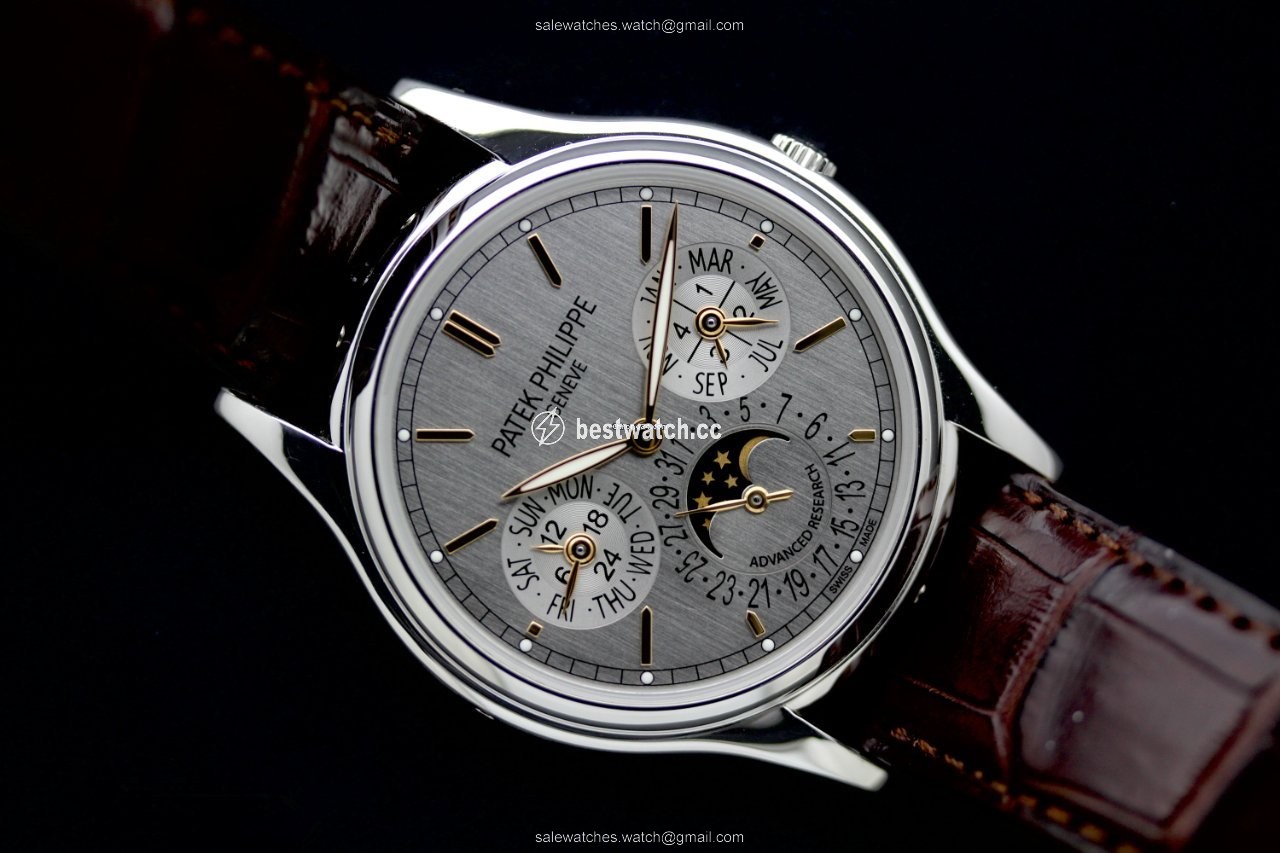 Patek Philippe Perpetual Calendar Automatic Platinum 5550P Replica 2